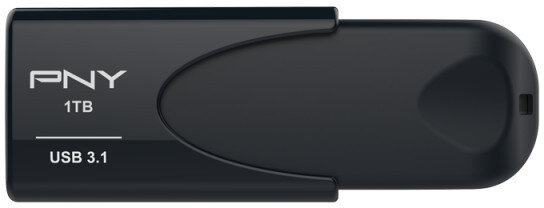 Pamięć USB PNY Attache 4 3.1 1TB Czarny