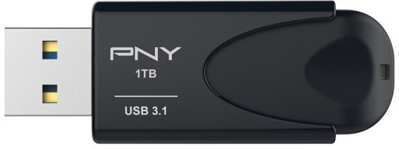 Pamięć USB PNY Attache 4 3.1 1TB Czarny
