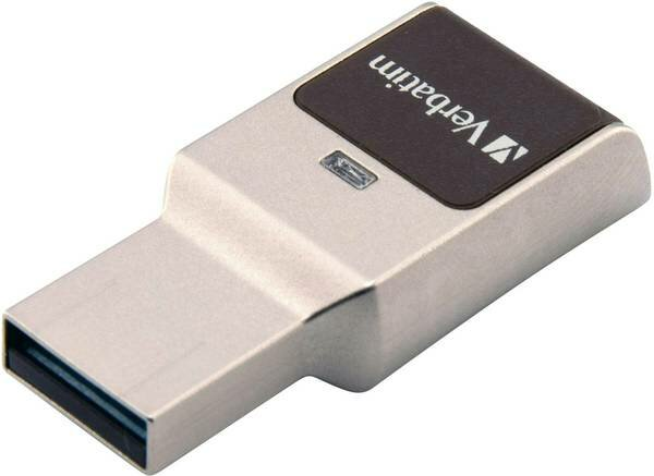 Pamięć USB VERBATIM Fingerprint Secure USB 3.0/128GB