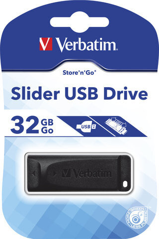 Pamięć USB VERBATIM Slider USB 2.0/32GB
