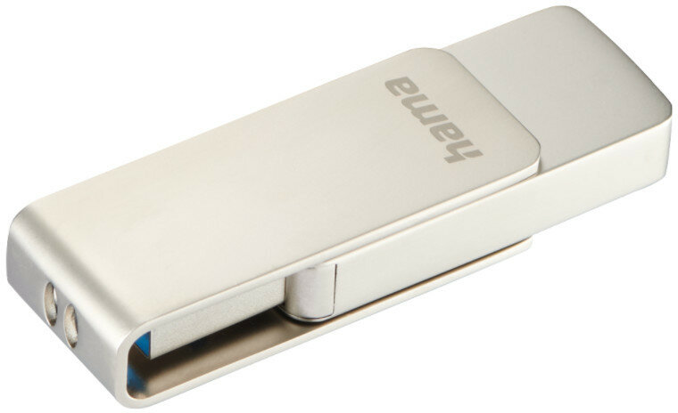 Pamięć USB HAMA Rotate Pro USB 3.0, 32GB, 70MB/s Srebrny