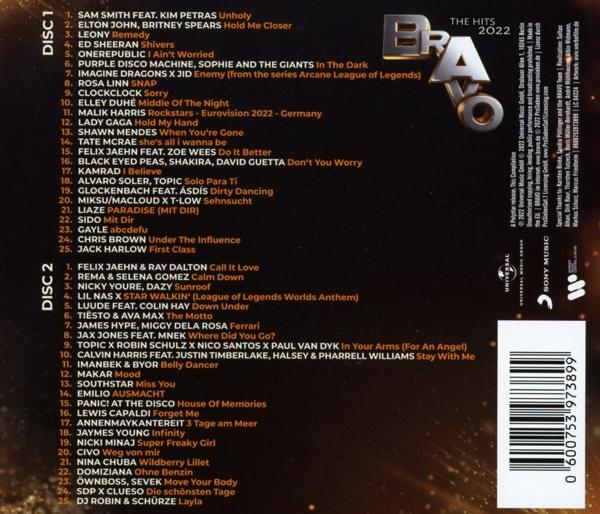 Bravo The - (CD) Hits - VARIOUS 2022