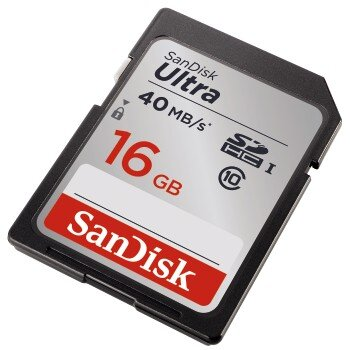 Karta pamięci SANDISK SDHC Ultra 16GB 40MB/s Class 10