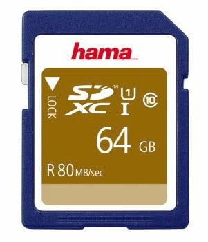 Karta pamięci HAMA SDXC 64GB UHS-I 80MB/s Class 10