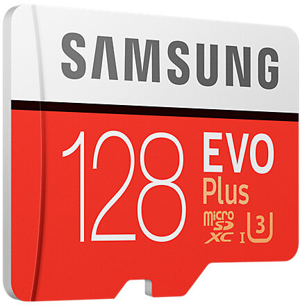 Karta pamięci SAMSUNG EVO Plus 128GB MicroSD MB-MC128GA/EU + adapter