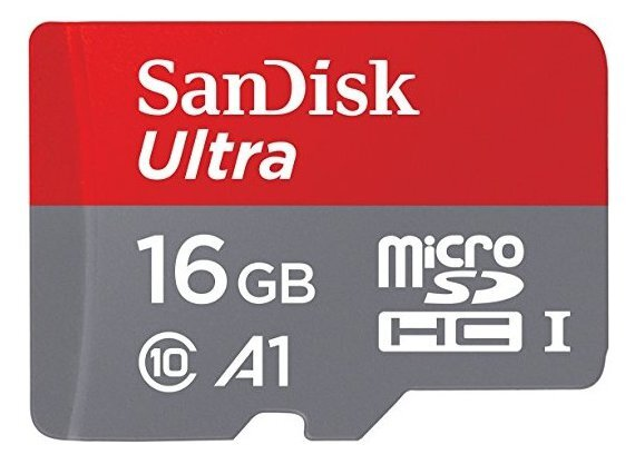 Karta pamięci SANDISK Ultra microSDHC 16GB + adapter SDSQUAR-016G-GN6MA