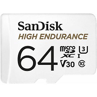 Karta pamięci SANDISK High Endurance microSDXC 64GB SDSQQNR-064G-GN6IA