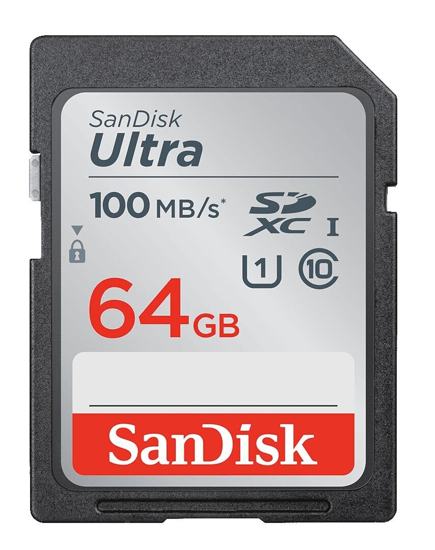 Karta pamieci SANDISK SDXC 64GB Ultra 100MB/s SDSDUNR-064G-GN6IN