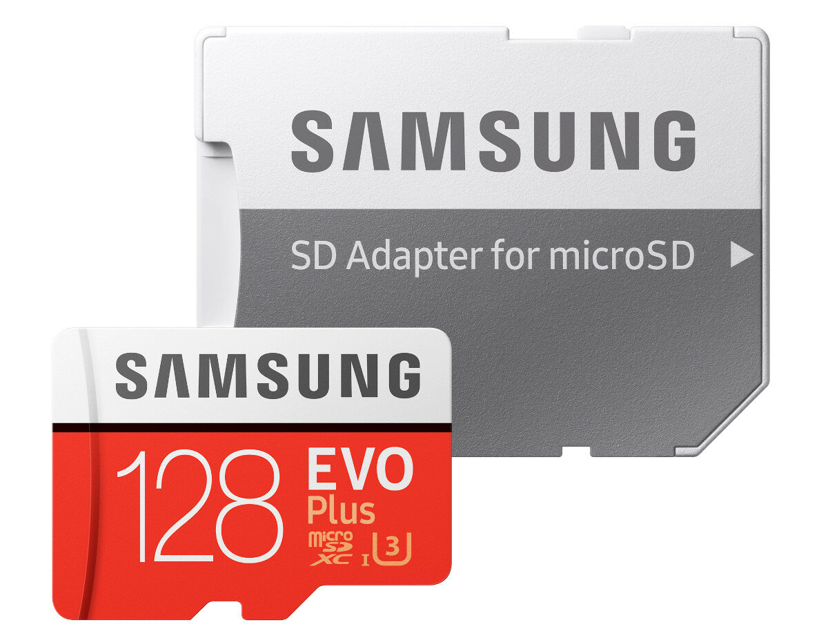 Karta pamięci SAMSUNG EVO Plus (2020) 128GB MicroSD MB-MC128HA/EU + adapter