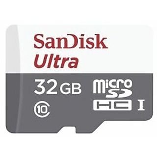 Karta pamięci SANDISK Ultra microSDHC 32GB 80MB/s Class 10 UHS-I SDSQUNS-032G-GN3MN