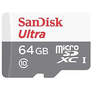 Karta pamięci SANDISK Ultra microSDXC 64GB 100MB/s Class 10 UHS-I SDSQUNR-064G-GN3MN