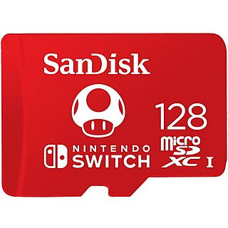 Karta pamięci SANDISK Nintendo Switch microSDXC 128GB 100/90 MB/s SDSQXAO-128G-GNCZN