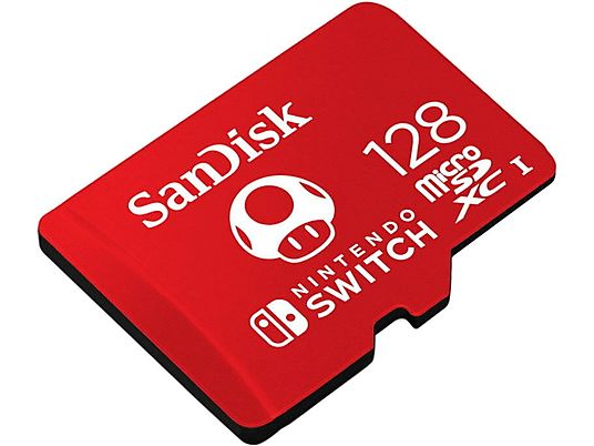 Karta pamięci SANDISK Nintendo Switch microSDXC 128GB 100/90 MB/s SDSQXAO-128G-GNCZN