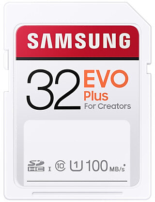 Karta pamięci SAMSUNG MB-SC32H/EU 32GB EVO Plus (2020)