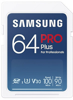 Karta pamięci SAMSUNG MB-SD64K/EU 64GB PRO Plus (2021)