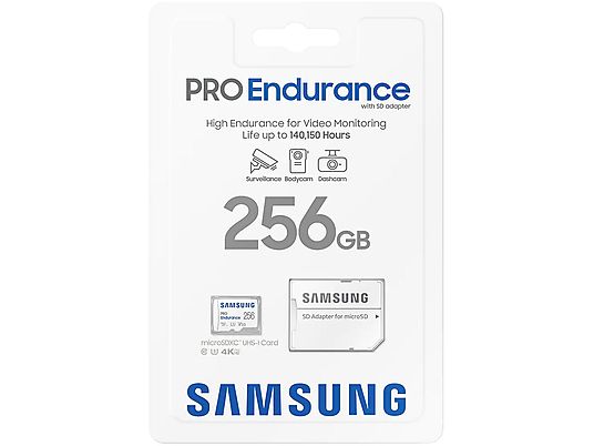 Karta pamięci SAMSUNG Pro Endurance microSDHC 256GB MB-MJ256KA/EU