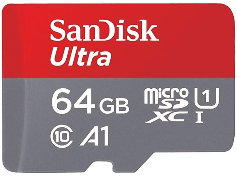 SanDisk Karta Ultra microSDXC 64GB 140MB/s A1 + Adapter SD – zdjęcie 3