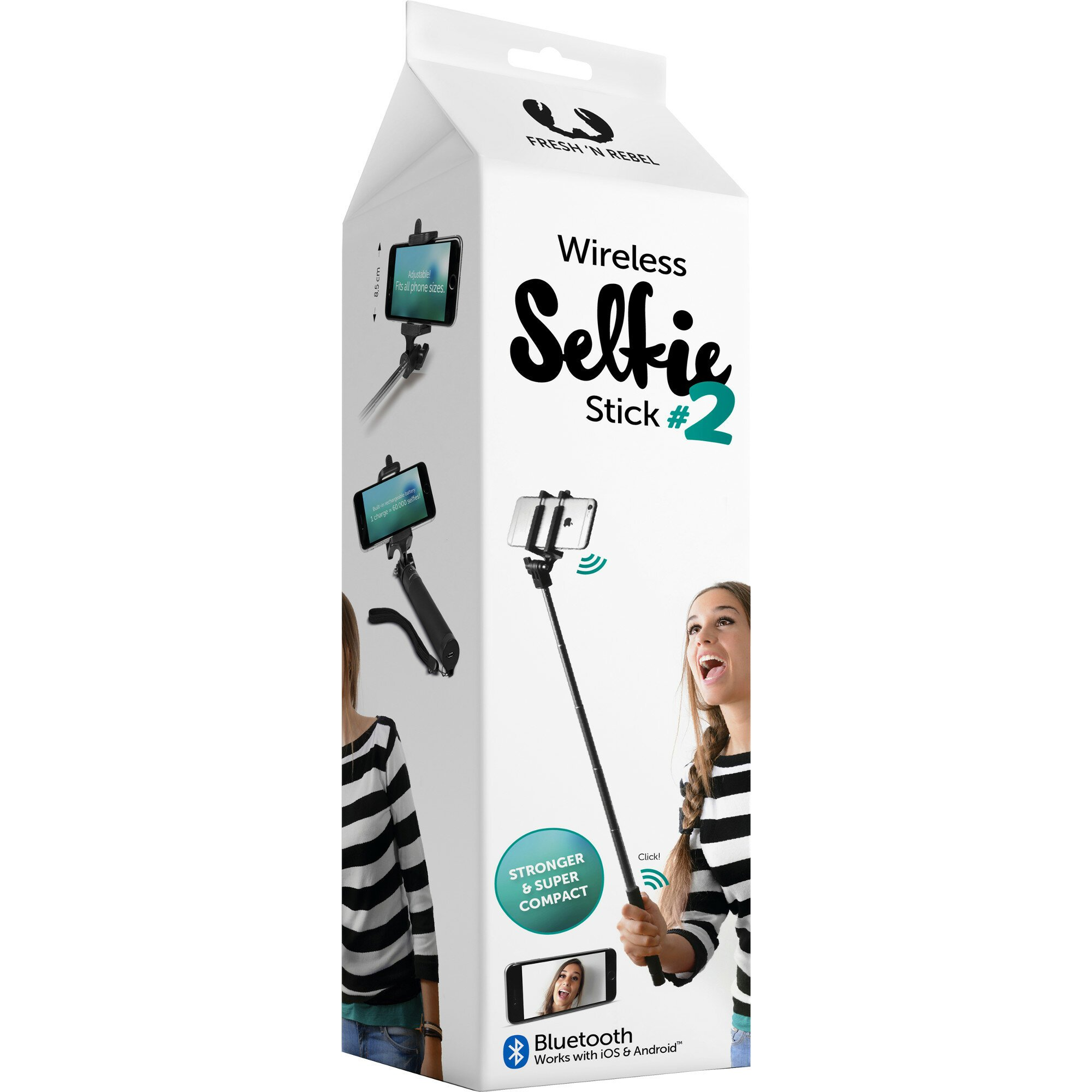 Statyw FRESH N REBEL Wireless Selfie Stick 2