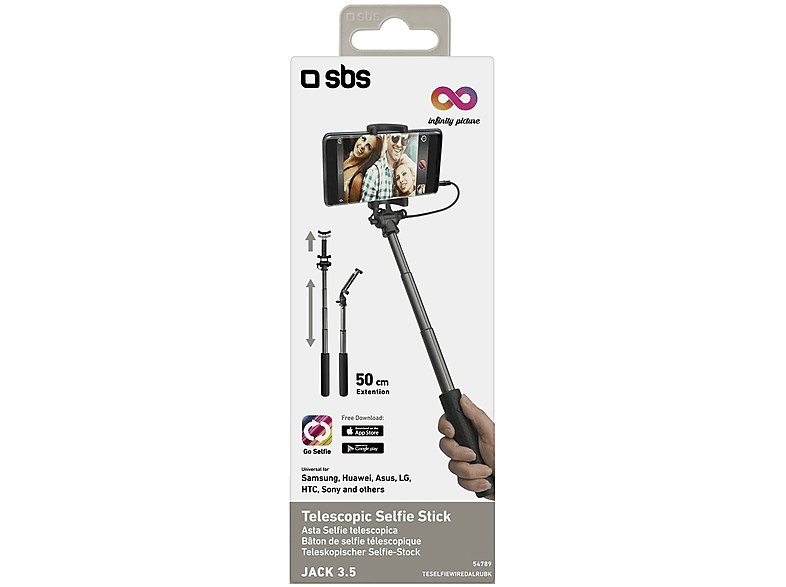 Kijek do selfie SBS Infinity Picture Collection (Jack 3,5 mm) – zdjęcie 3