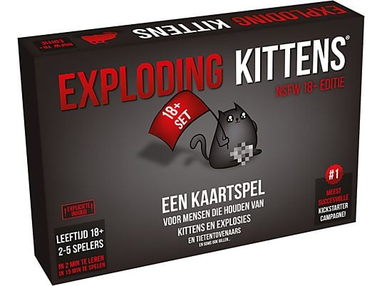 ASMODEE (UE) Exploding Kittens NSFW NL