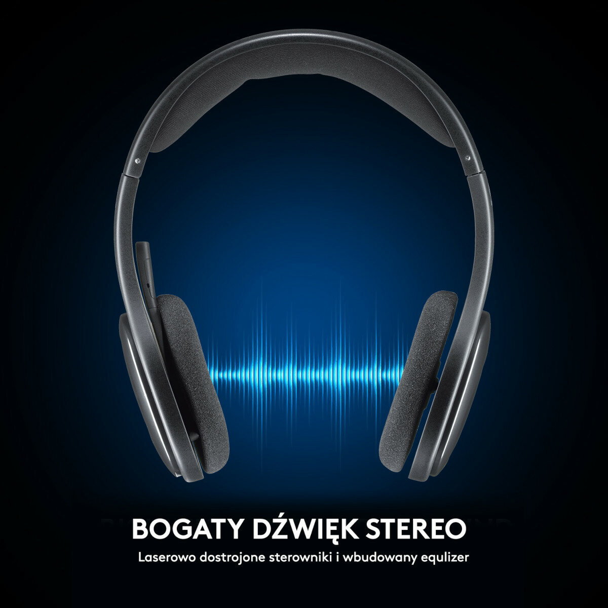Słuchawki LOGITECH Wireless Headset H800 981-000338