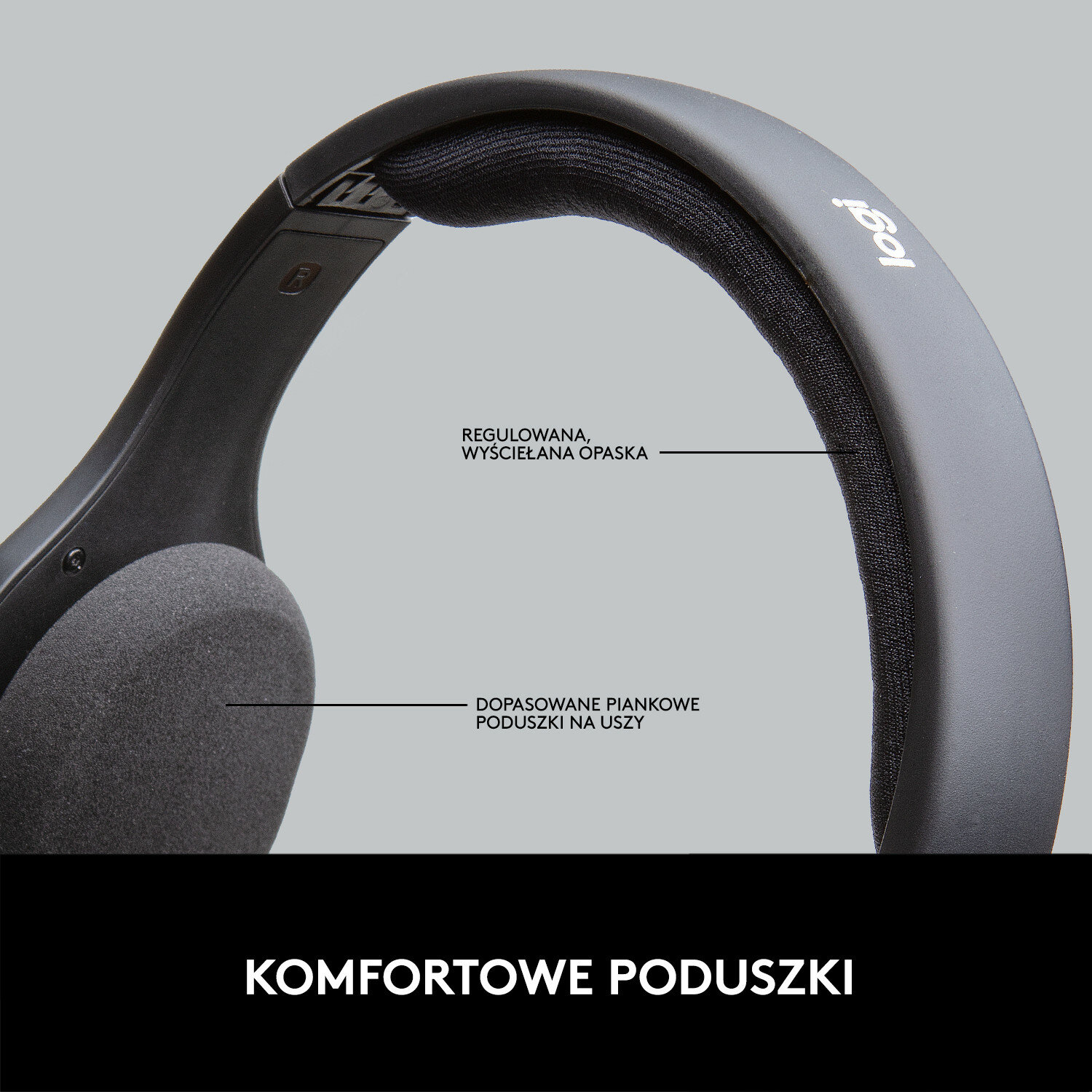 Słuchawki LOGITECH Wireless Headset H800 981-000338