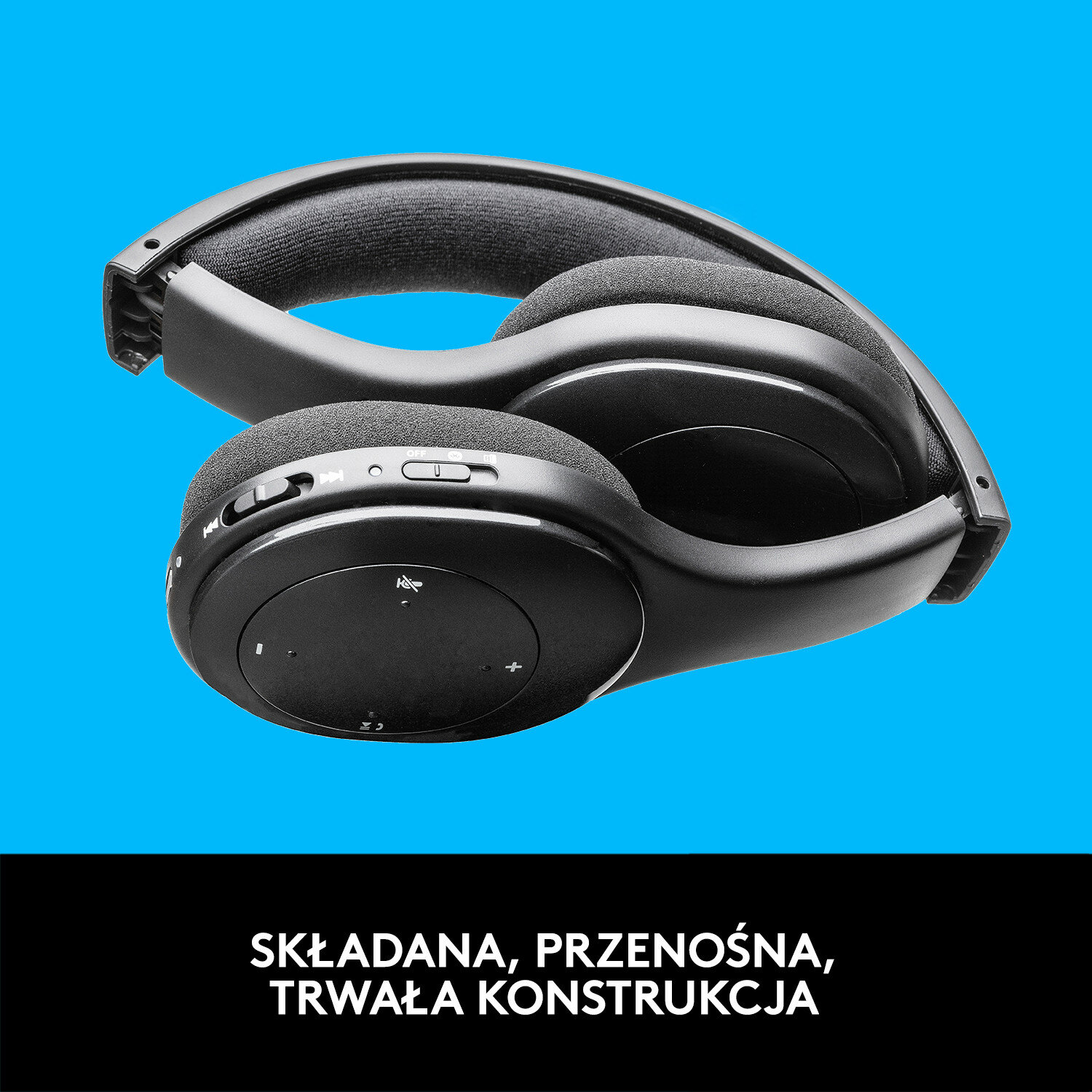 Słuchawki LOGITECH Wireless Headset H800 981-000338