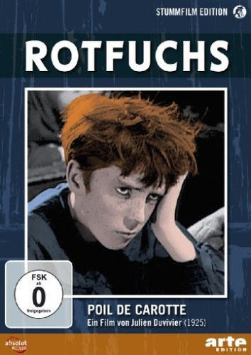 Filmplakat mit einem Jungen, Titel und Text auf Deutsch. Es ist ein DVD-Cover.