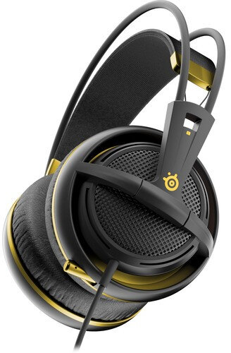 Słuchawki STEELSERIES Siberia 200 51134 Czarno-złoty