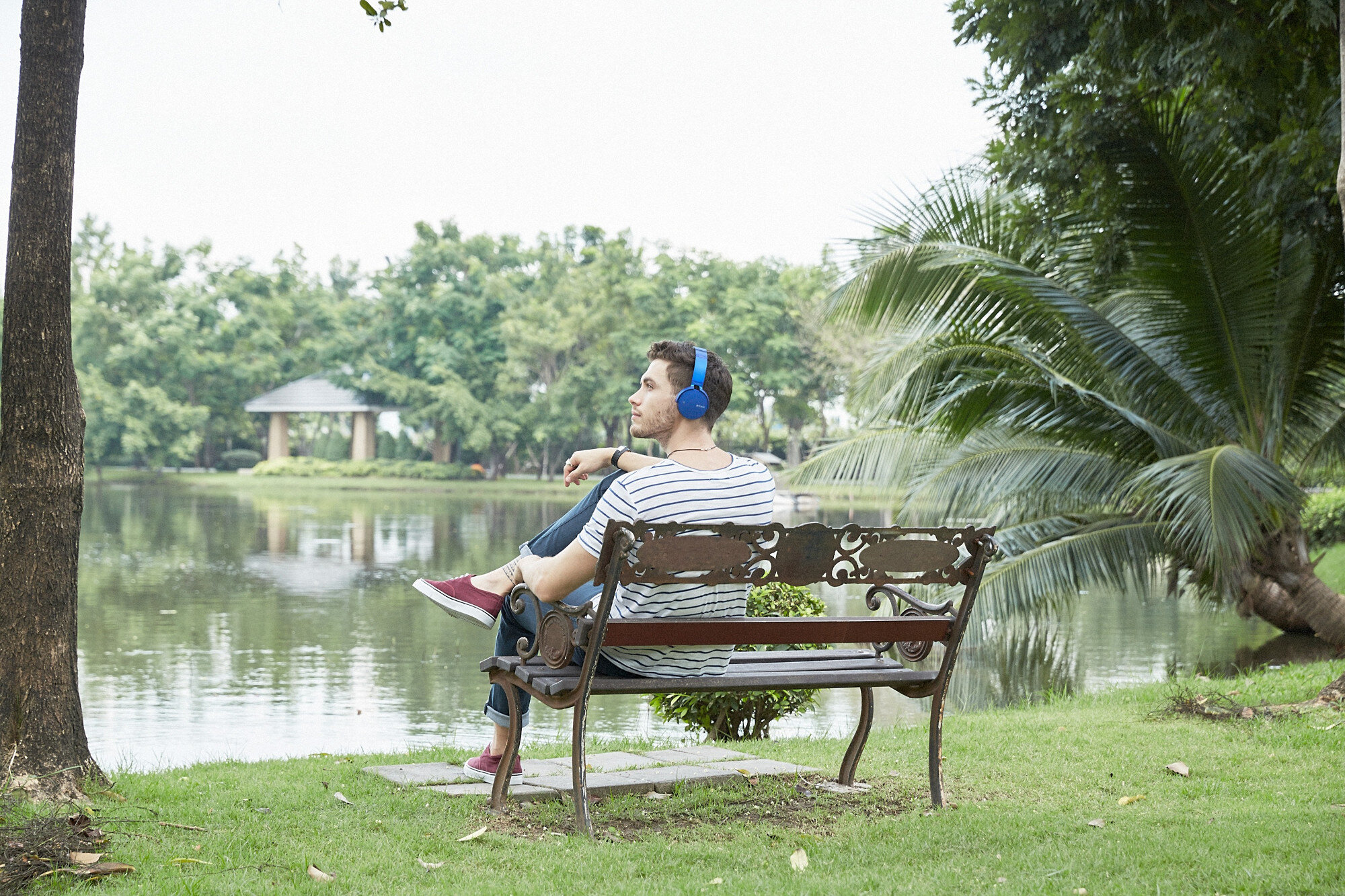 Słuchawki SONY MDR-XB650BT Niebieski