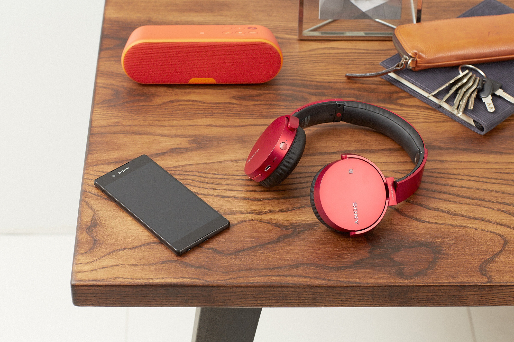 Słuchawki SONY MDR-XB650BT Czerwony