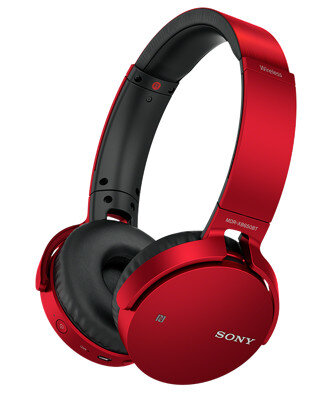 Słuchawki SONY MDR-XB650BT Czerwony