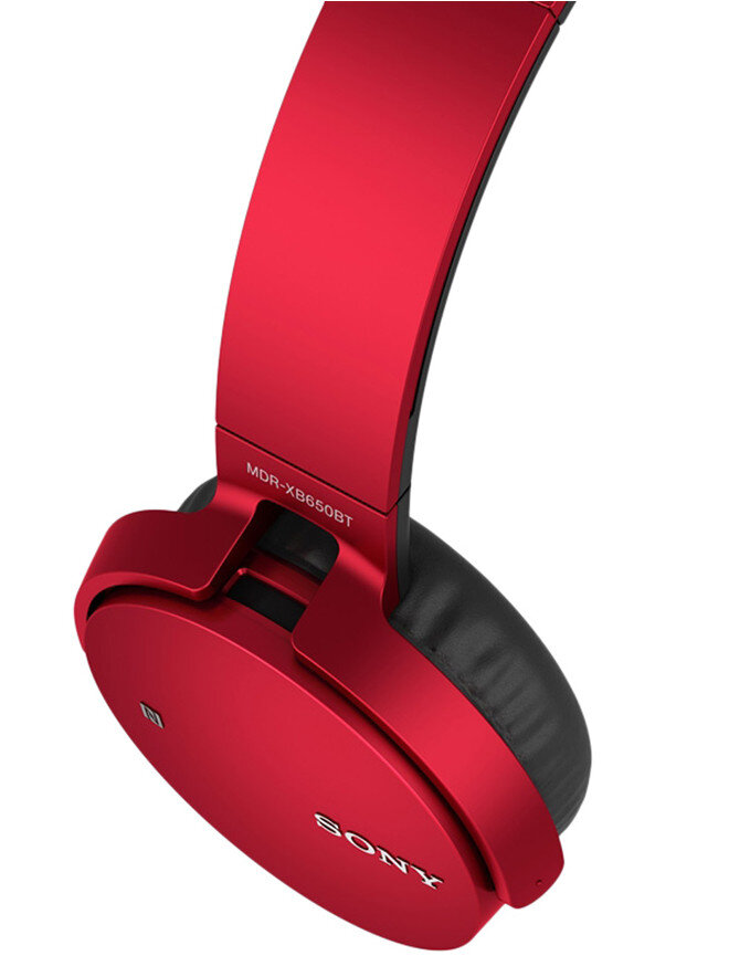 Słuchawki SONY MDR-XB650BT Czerwony