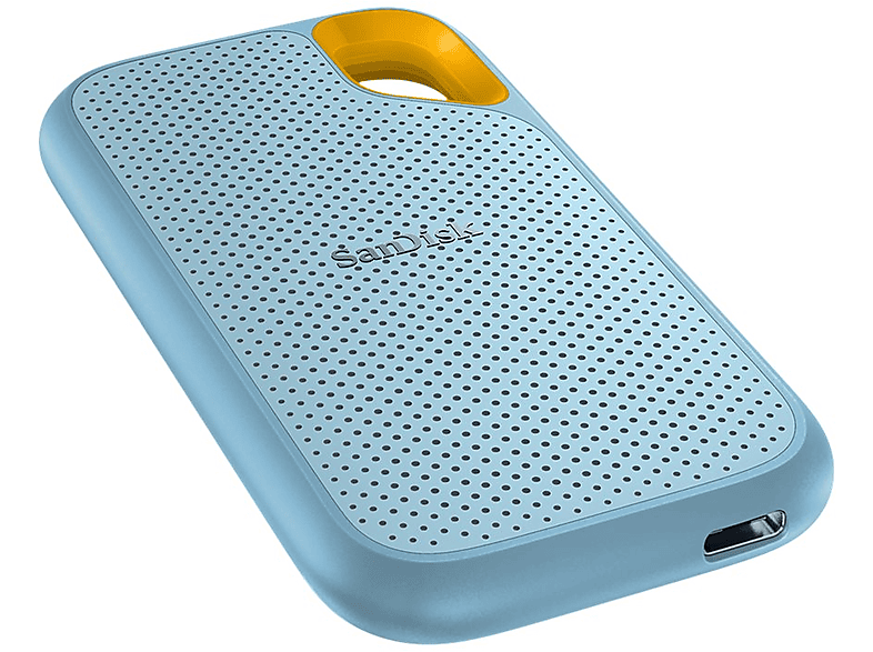 Thumbnail - SANDISK Extreme Portable USB 3.2 Gen 2 Festplatte, 4 TB SSD, extern, Himmelblau