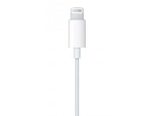 Słuchawki przewodowe douszne APPLE EarPods ze złączem Lightning MMTN2ZM/A Biały