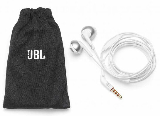 Słuchawki JBL T 205 srebrny