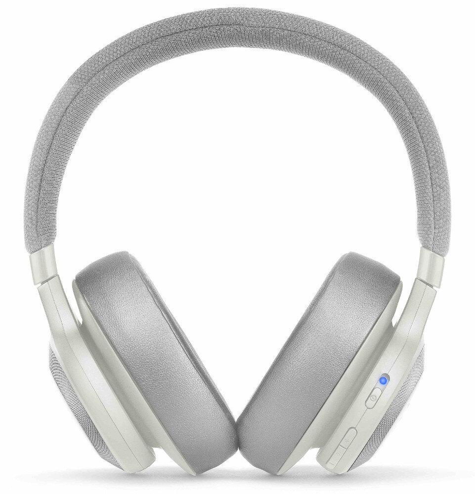 Bezprzewodowe słuchawki nauszne JBL E65 BT NC Biały