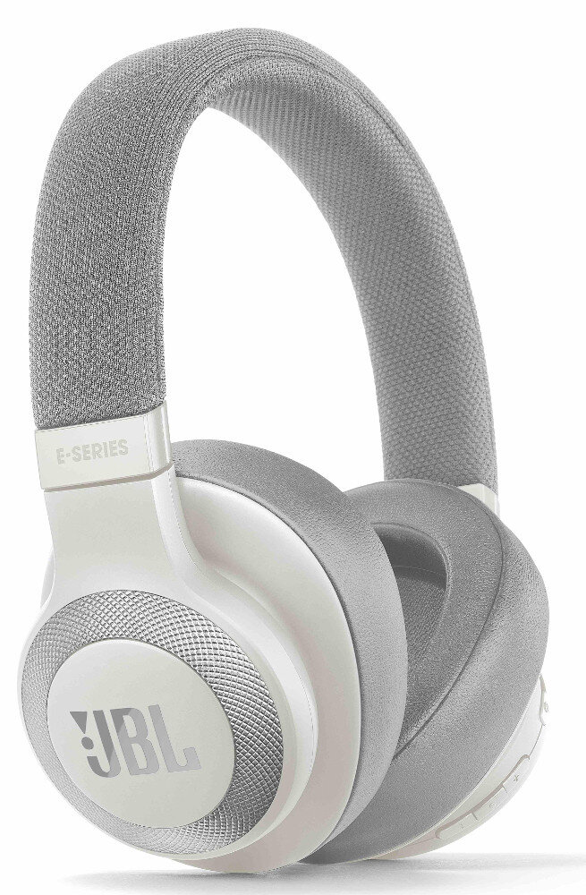 Bezprzewodowe słuchawki nauszne JBL E65 BT NC Biały