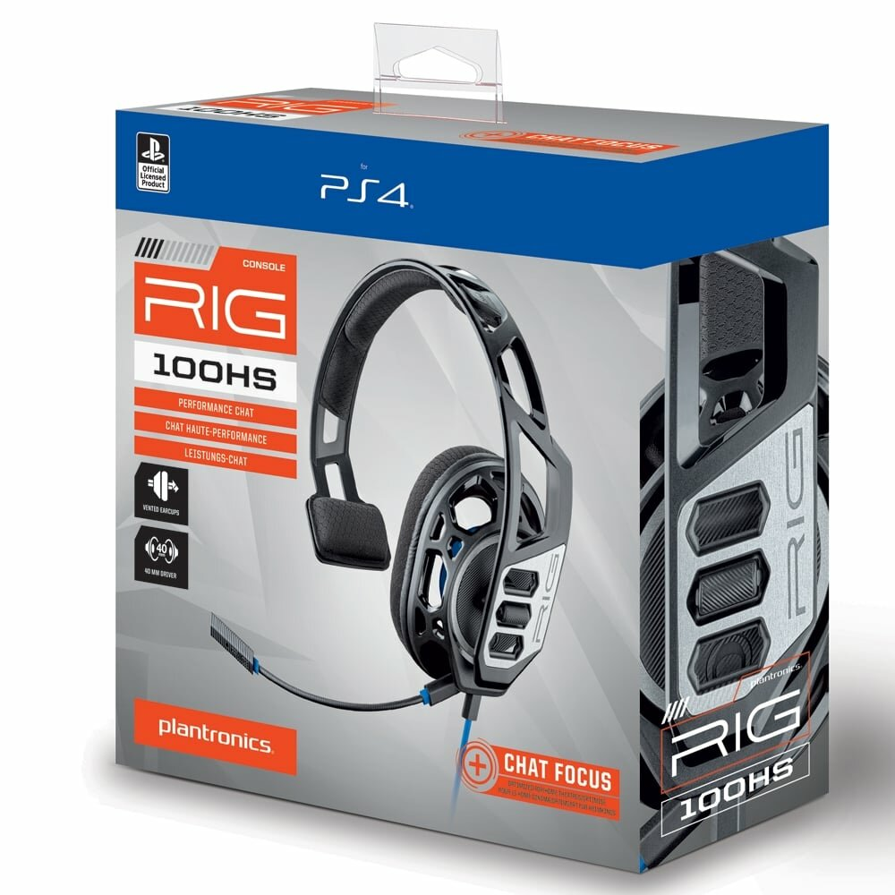 Zestaw słuchawkowy PLANTRONICS RIG 100HS do PS4/PC