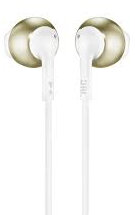 Słuchawki bezprzewodowe JBL T 205 BT Złoty