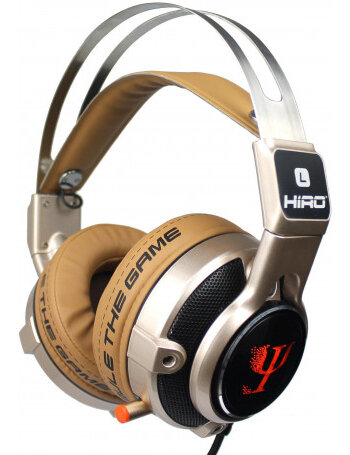 Słuchawki dla graczy HIRO Psi Złoty