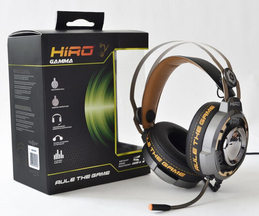 Słuchawki dla graczy HIRO Gamma