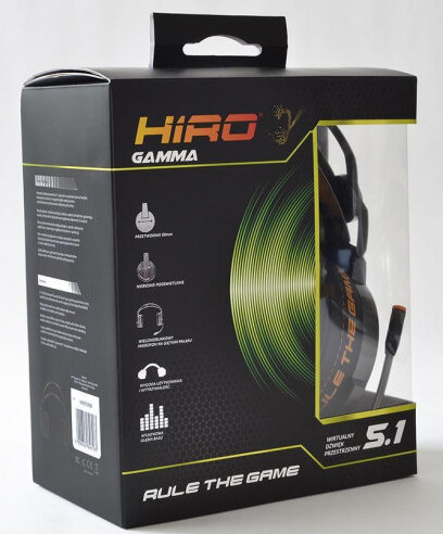 Słuchawki dla graczy HIRO Gamma