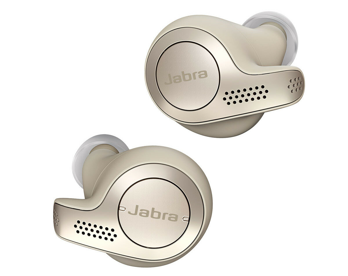 Słuchawki bezprzewodowe JABRA Elite 65T Złoty-Beż