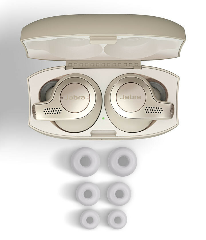 Słuchawki bezprzewodowe JABRA Elite 65T Złoty-Beż