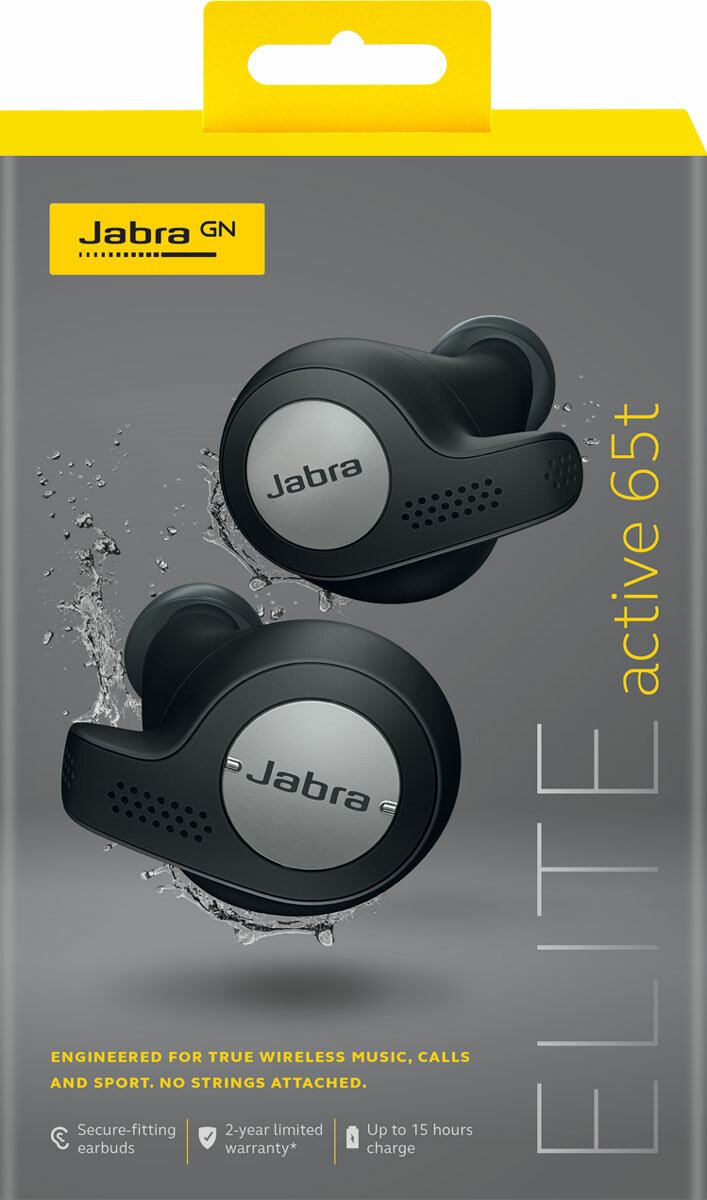Słuchawki Bluetooth JABRA Elite Active 65t Czarny