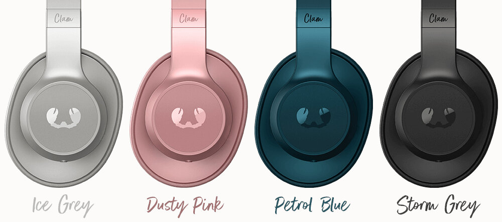 Słuchawki bezprzewodowe FRESH N REBEL Clam ANC Petrol Blue