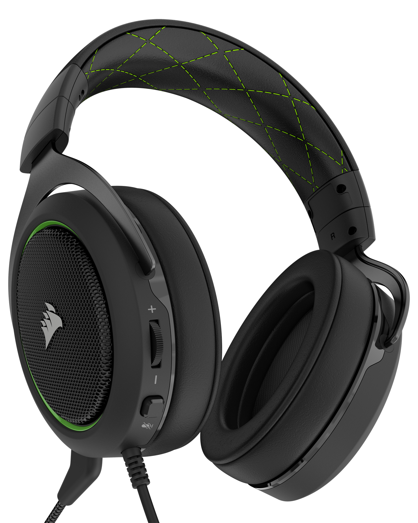 Zestaw słuchawkowy CORSAIR HS50 Stereo Zielony do Xbox One