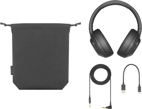 Słuchawki bezprzewodowe SONY WH-XB900N Niebieski