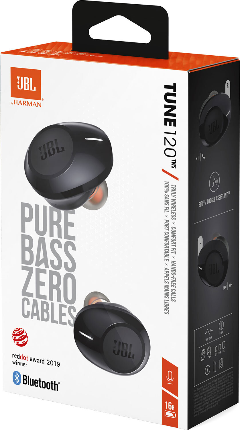 Słuchawki bezprzewodowe JBL T 120 TWS Czarny